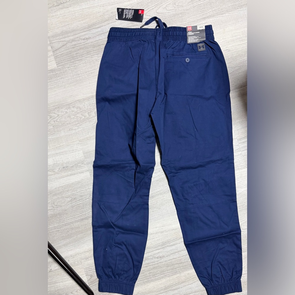 Men's Navy Under Armor Joggers
